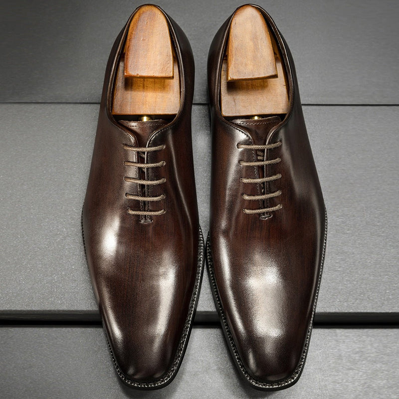 Men's Formal British Style Groom Leather Shoes - Starttech Online Market