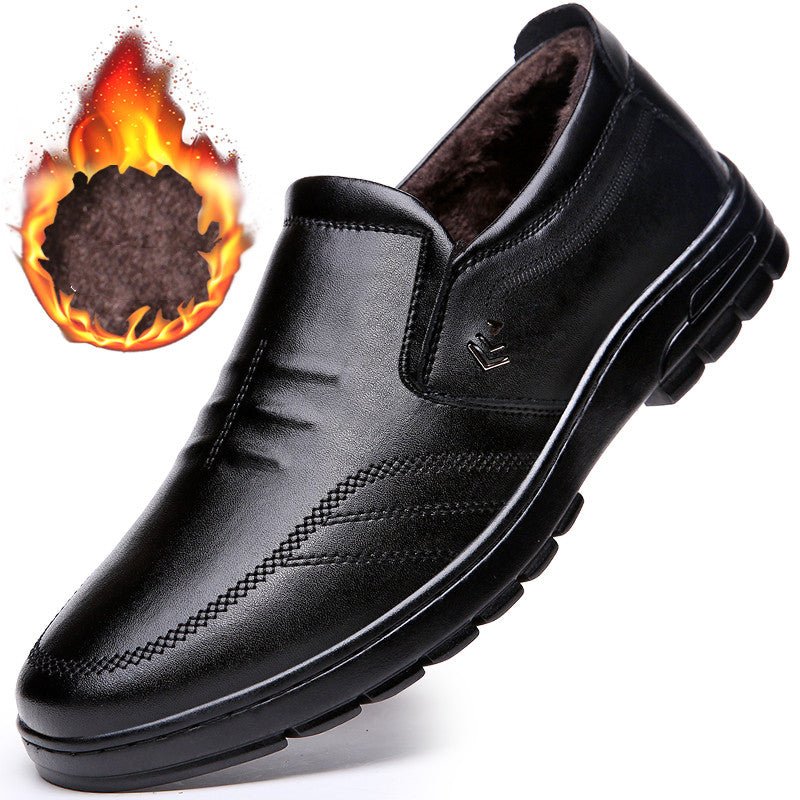 Men's Plus Size Formal Business Casual Leather Shoes - Starttech Online Market