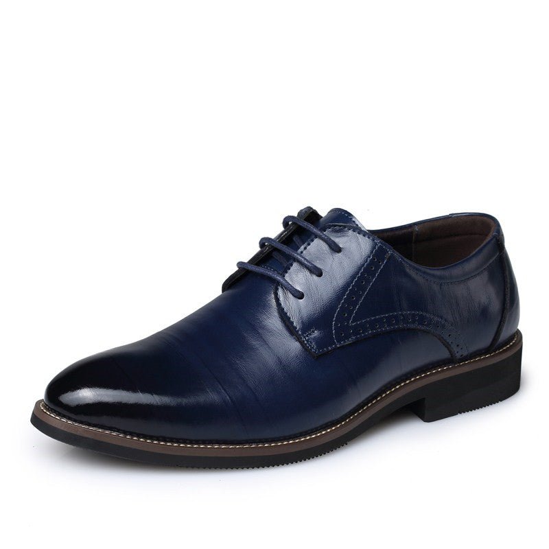 Men's Plus Size Formal Business Casual Leather Shoes - Starttech Online Market