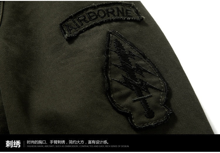 Military Jacket Men Autumn Soldier MA-1 Style Army Jackets Brand Clothing Bomber Jackets - Starttech Online Market