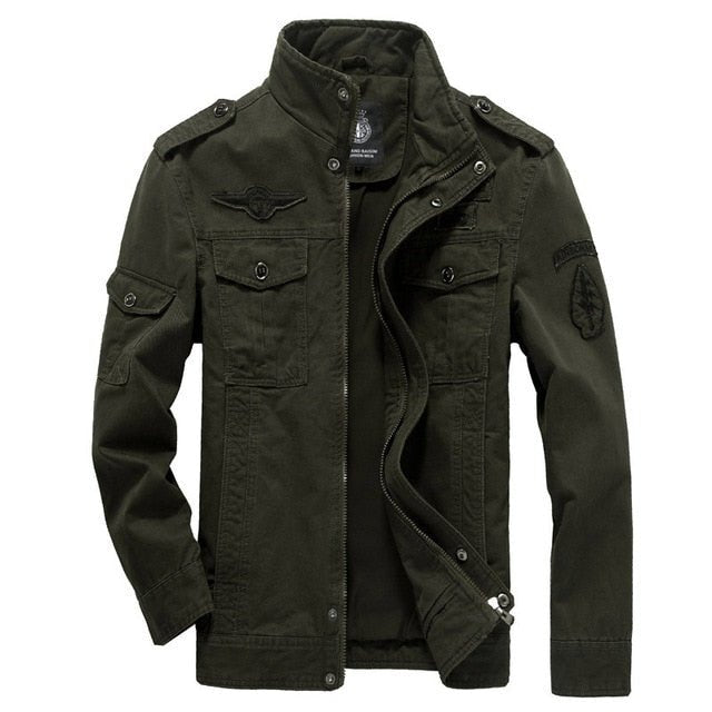 Military Jacket Men Autumn Soldier MA-1 Style Army Jackets Brand Clothing Bomber Jackets - Starttech Online Market