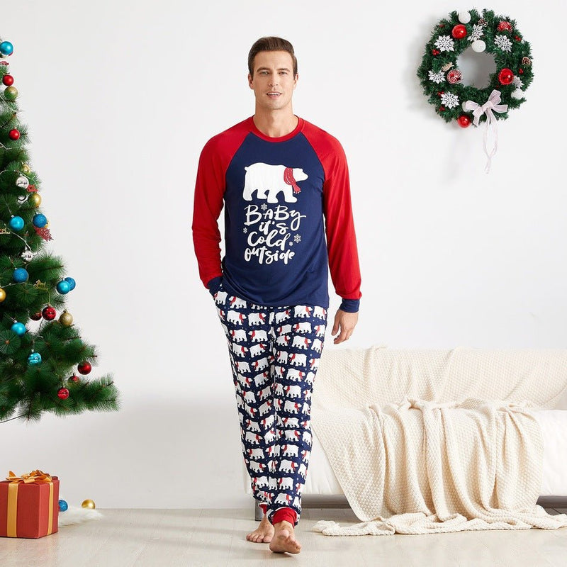 New Christmas Elements Printed Parent-Child Wear Set Family Wear Home Wear Set - Starttech Online Market