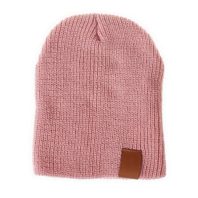 New Kids Winter Hat Girl Boy Baby Soft Warm Beanie Cap Elasticity Knit Hats Children Casual Ear Warmer Cap bonnet - Starttech Online Market