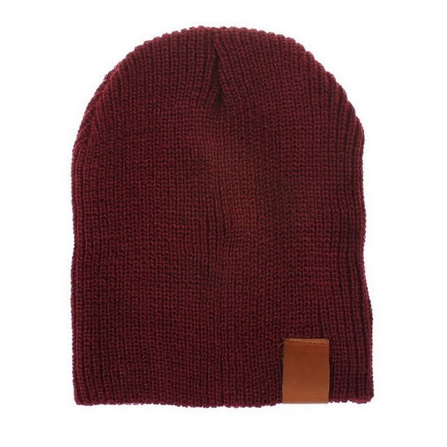 New Kids Winter Hat Girl Boy Baby Soft Warm Beanie Cap Elasticity Knit Hats Children Casual Ear Warmer Cap bonnet - Starttech Online Market