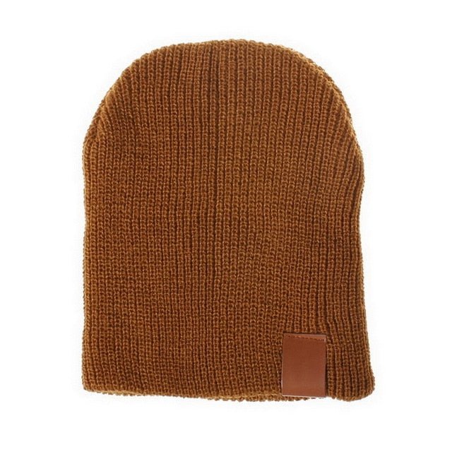 New Kids Winter Hat Girl Boy Baby Soft Warm Beanie Cap Elasticity Knit Hats Children Casual Ear Warmer Cap bonnet - Starttech Online Market