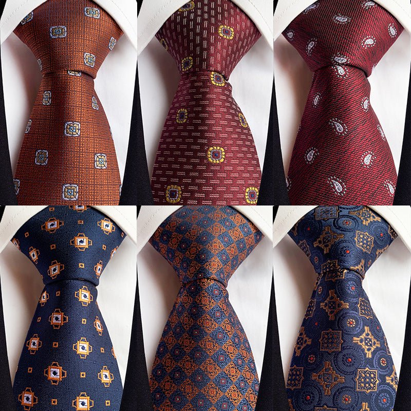 New Retro Style Gentleman Men's Flower Suit Tie - Starttech Online Market