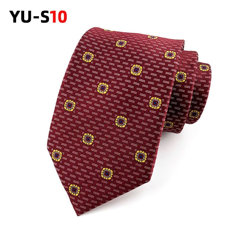 New Retro Style Gentleman Men's Flower Suit Tie - Starttech Online Market