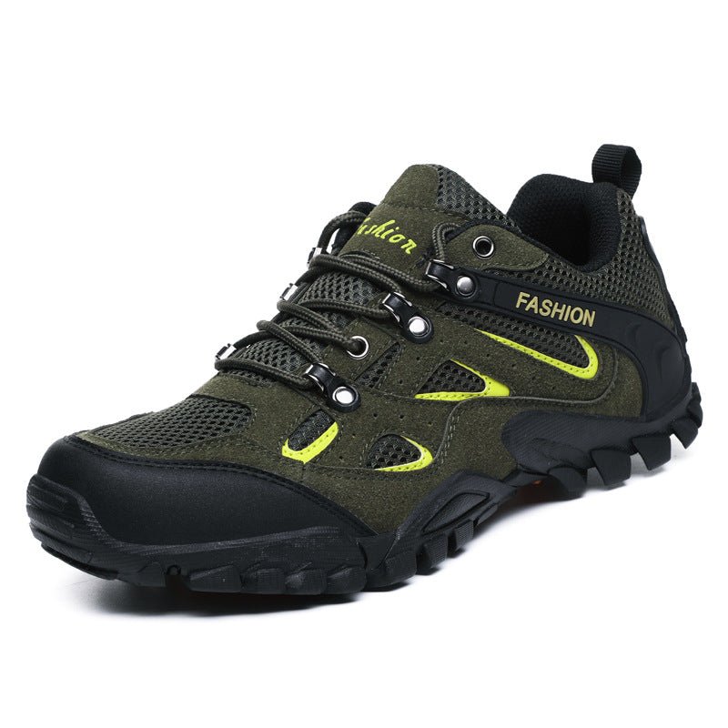 Outdoor Hiking Boots Men Summer Breathable Trekking Shoes Male Anti-Skid Walking Sneakers For Climbing Mountaineering Camping - Starttech Online Market