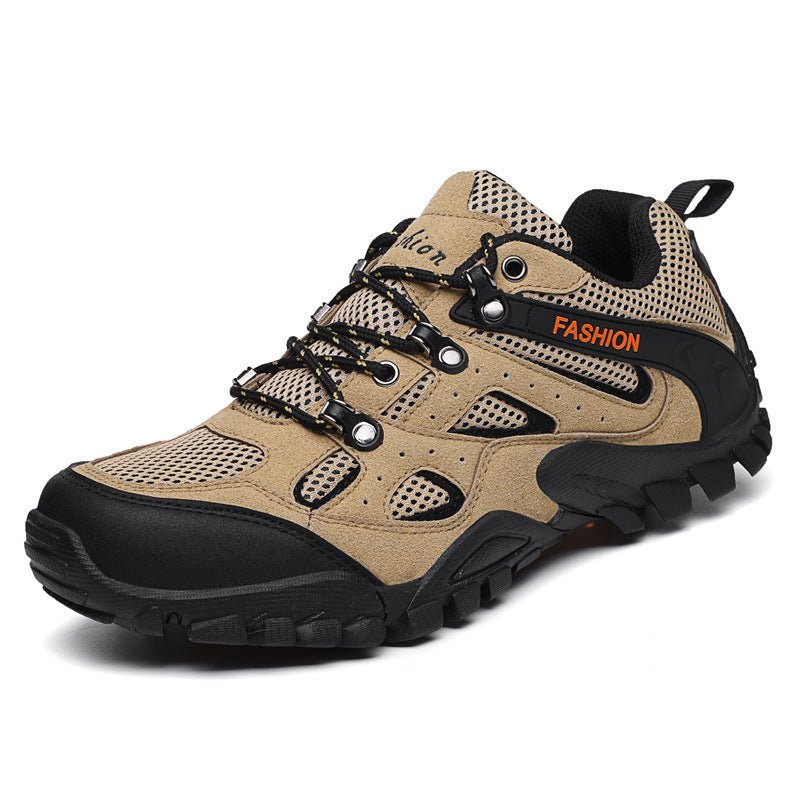 Outdoor Hiking Boots Men Summer Breathable Trekking Shoes Male Anti-Skid Walking Sneakers For Climbing Mountaineering Camping - Starttech Online Market