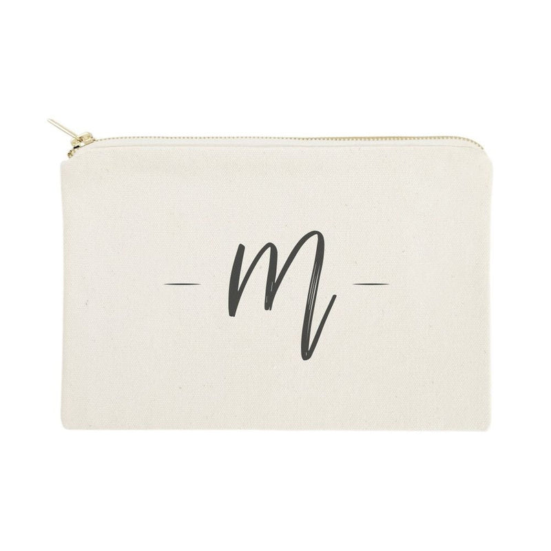 Personalized Handwritten Monogram Cosmetic Bag and Travel Make Up Pouch - Starttech Online Market