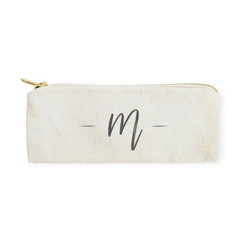 Personalized Handwritten Monogram Pencil Case and Travel Pouch - Starttech Online Market