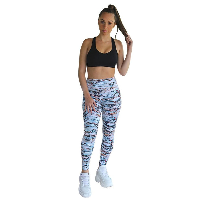 Prema Seamless High Rise Yoga Leggings - Cobra Print - Starttech Online Market