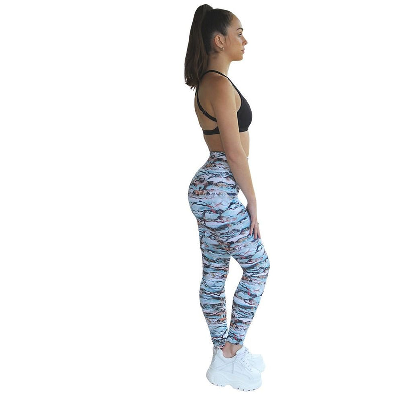 Prema Seamless High Rise Yoga Leggings - Cobra Print - Starttech Online Market