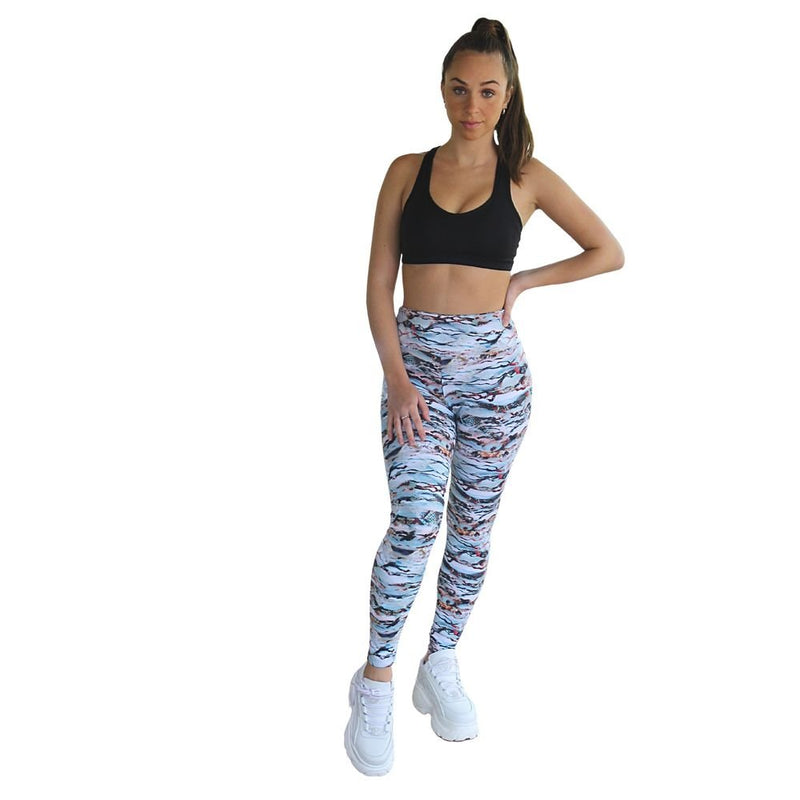 Prema Seamless High Rise Yoga Leggings - Cobra Print - Starttech Online Market