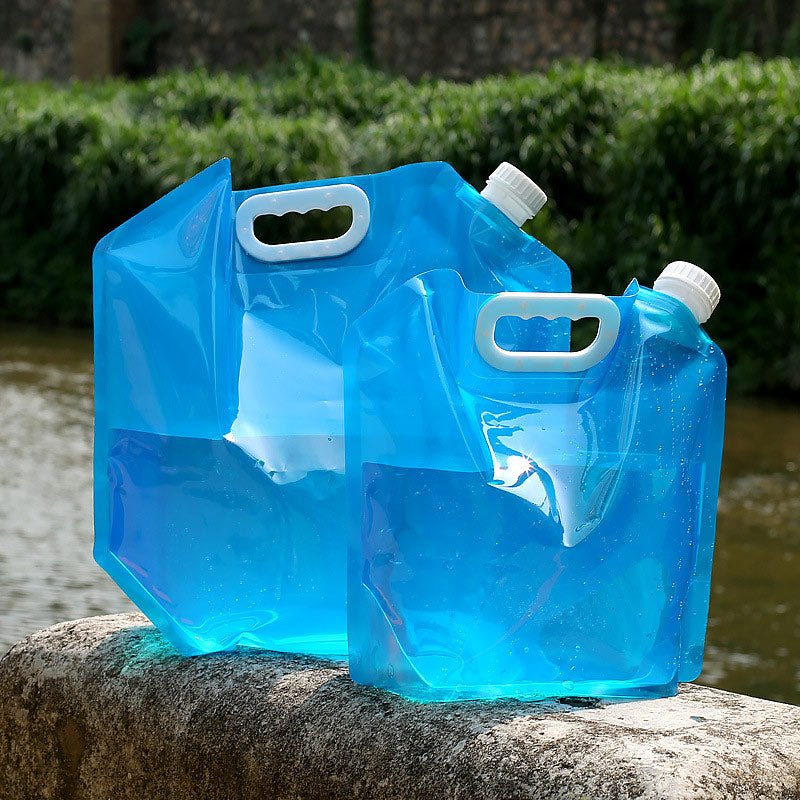 PVC Outdoor Camping Hiking Foldable Portable Water Bags Container - Starttech Online Market