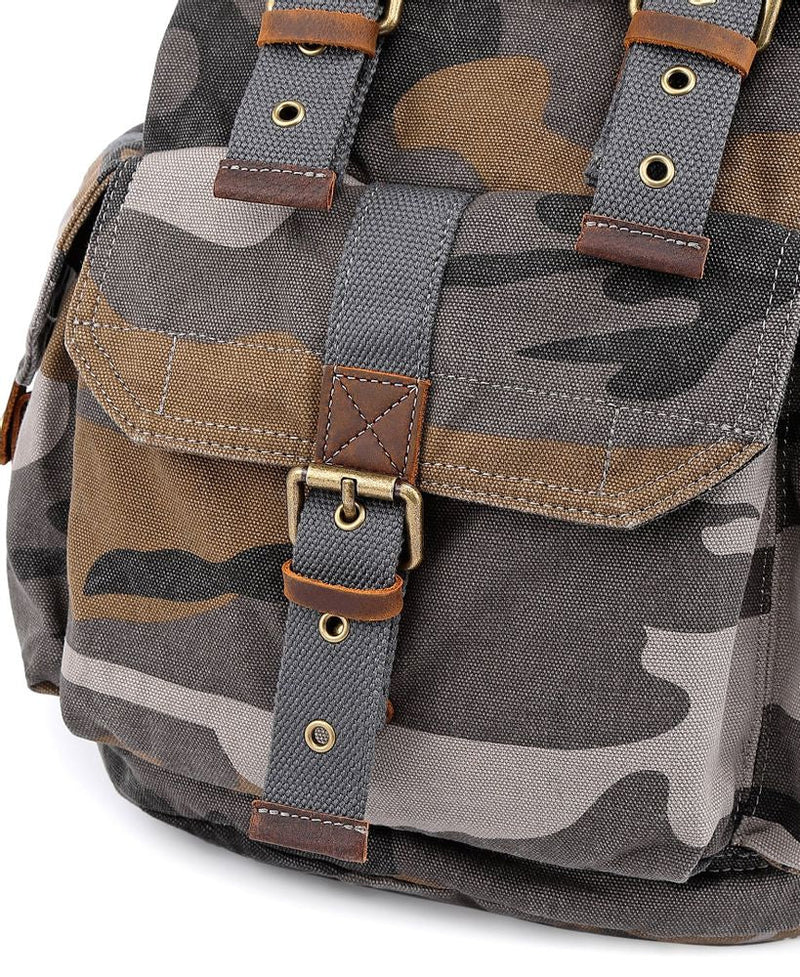 Renegade Camo Canvas Backpack - Starttech Online Market