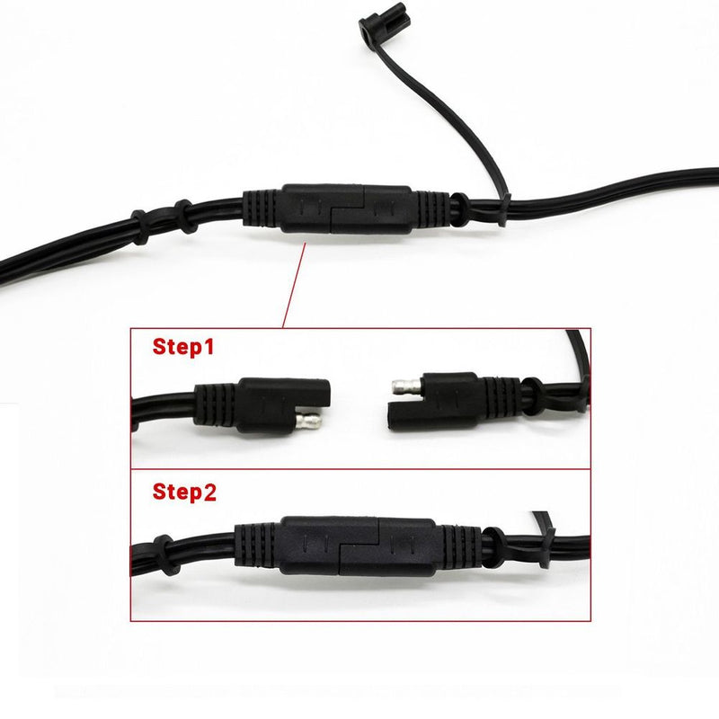 SAE- SAE 14AWG 20ft extension Cable - Starttech Online Market