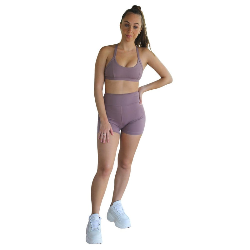 Satya Sports Bra - Plum - Starttech Online Market