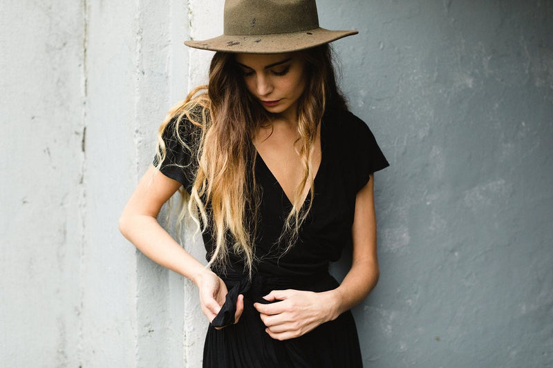 Savannah Wrap Top | Black - Starttech Online Market