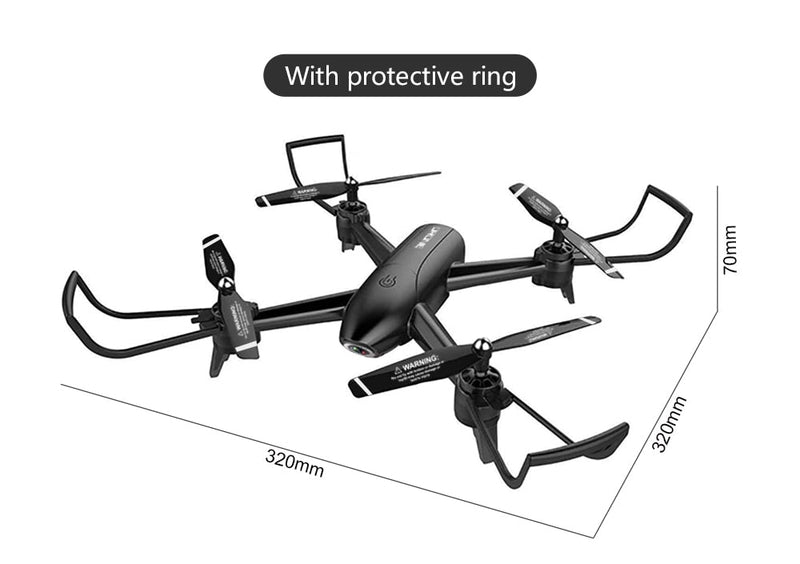 SG106 Wifi RC Drone 4K 1080P 720P HD Dual Camera Optical Flow Aerial Quadcopter FPV Drone Long Battery Life Toys For Kids - Starttech Online Market