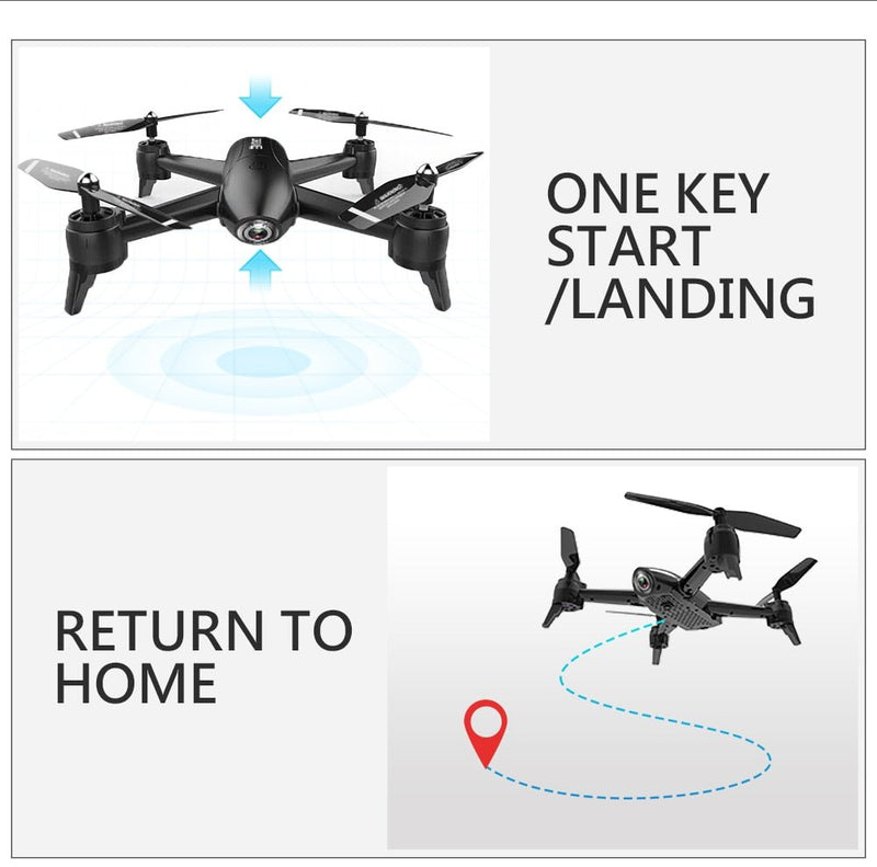 SG106 Wifi RC Drone 4K 1080P 720P HD Dual Camera Optical Flow Aerial Quadcopter FPV Drone Long Battery Life Toys For Kids - Starttech Online Market