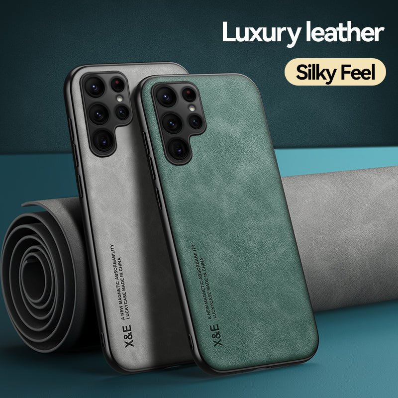 Skin Texture Car Magnetic Mobile Phone Case - Starttech Online Market