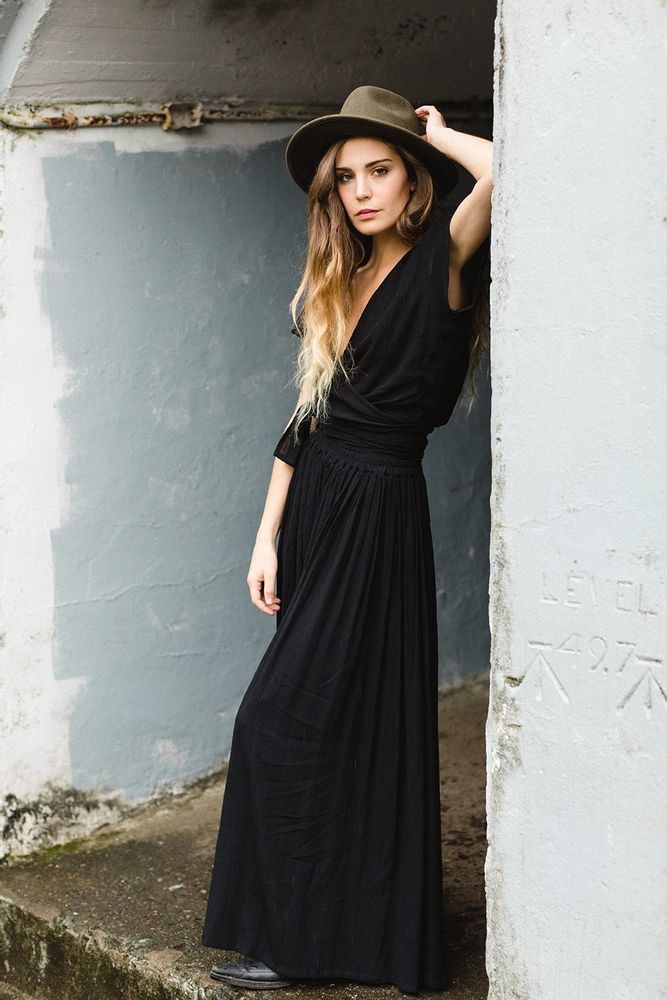 Stevie Maxi Skirt | Black - Starttech Online Market