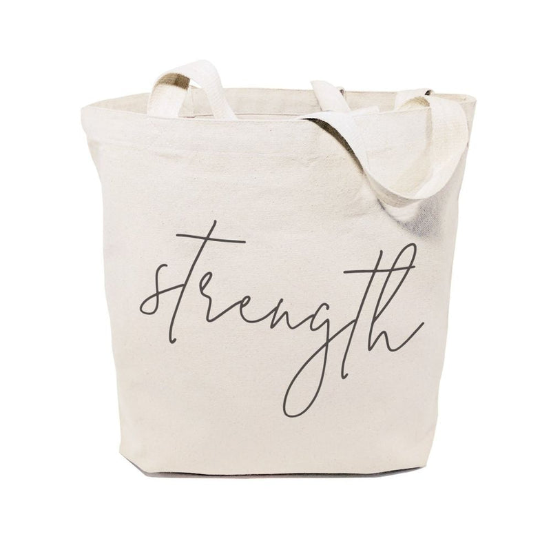 Strength Gym Cotton Canvas Tote Bag - Starttech Online Market