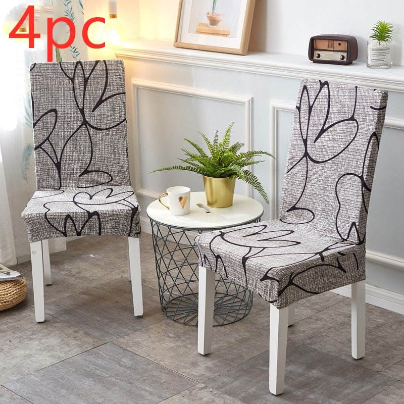 Stretch Elastic Chair Covers For Wedding Dining Room Office Banquet Housse De Chaise Chair Cover - Starttech Online Market