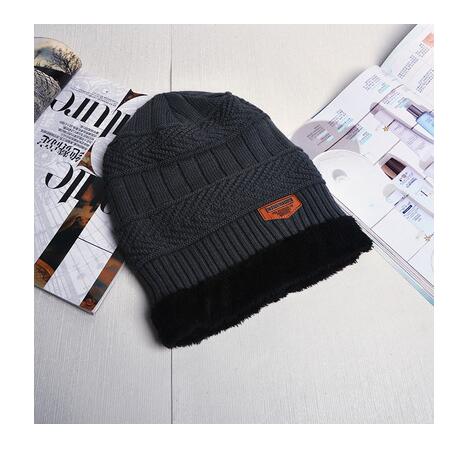 SUOGRY Neck warmer winter hat knit cap scarf cap Winter Hats For men knitted hat men Beanie Knit Hat Skullies Beanies - Starttech Online Market