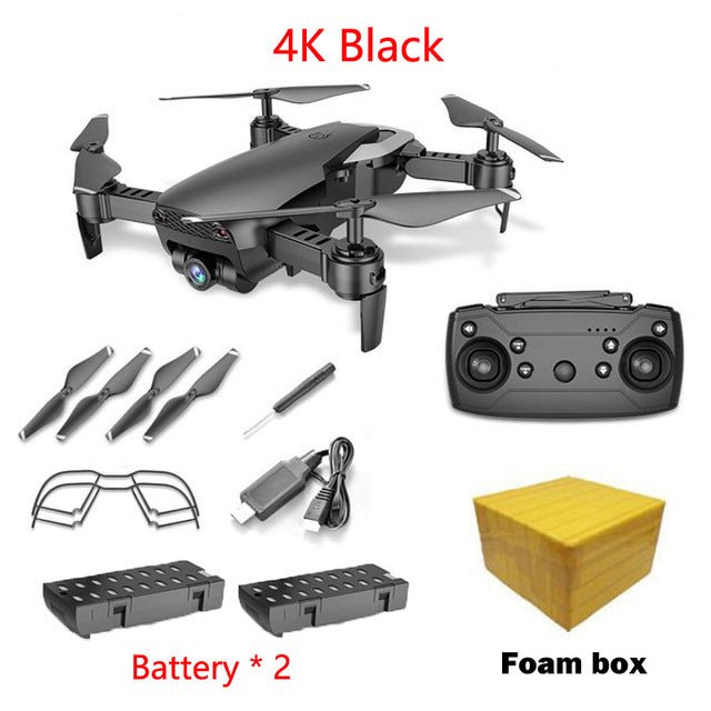 Teeggi M69G FPV Selfie Dron Foldable RC Drone with 1080P HD Camera WiFi Optical Flow Positioning Quadcopter VS VISUO XS809HW X12 - Starttech Online Market