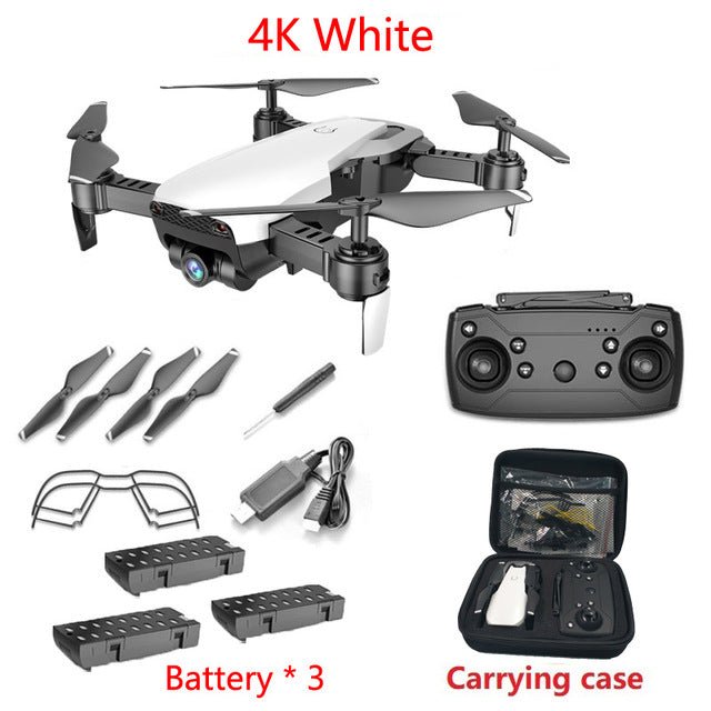 Teeggi M69G FPV Selfie Dron Foldable RC Drone with 1080P HD Camera WiFi Optical Flow Positioning Quadcopter VS VISUO XS809HW X12 - Starttech Online Market