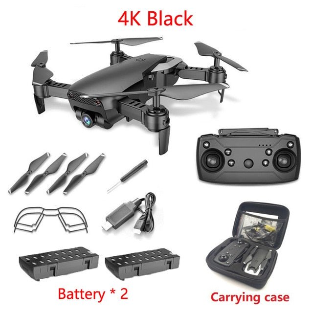 Teeggi M69G FPV Selfie Dron Foldable RC Drone with 1080P HD Camera WiFi Optical Flow Positioning Quadcopter VS VISUO XS809HW X12 - Starttech Online Market