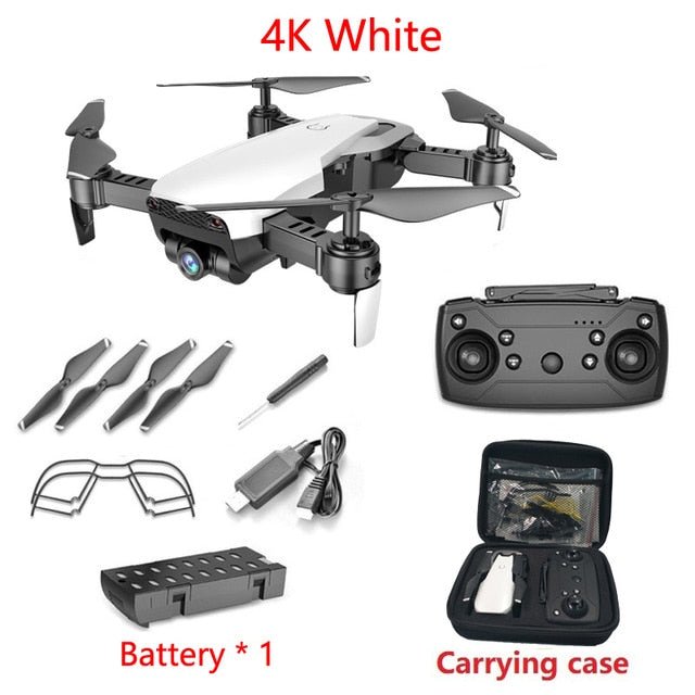 Teeggi M69G FPV Selfie Dron Foldable RC Drone with 1080P HD Camera WiFi Optical Flow Positioning Quadcopter VS VISUO XS809HW X12 - Starttech Online Market