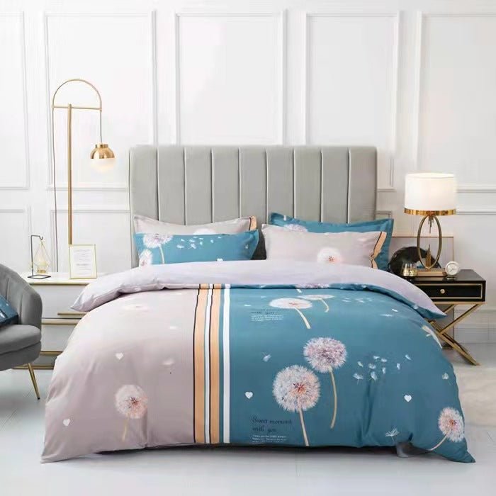 Thickened Brushed Four-piece Winter Bed Sheet And Duvet Cover Three-piece Bedding Set - Starttech Online Market