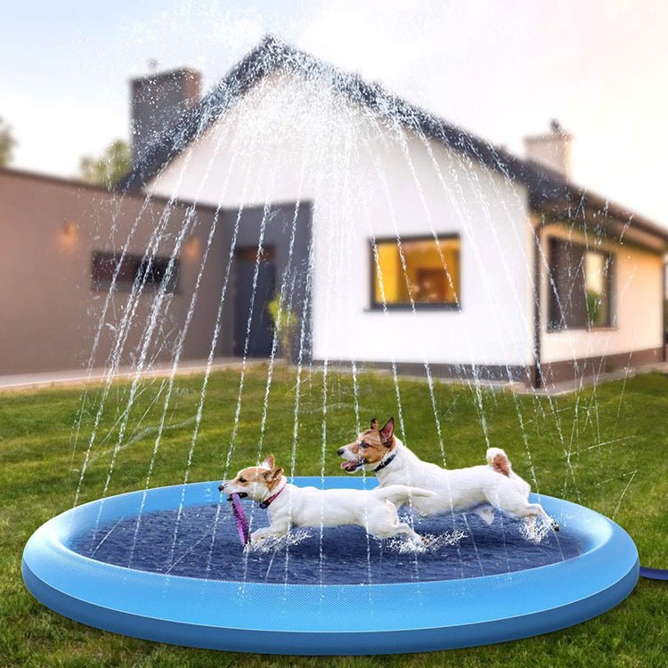 Thickened Pet Water Spray Mat Toy Outdoor Lawn Game Mat - Starttech Online Market