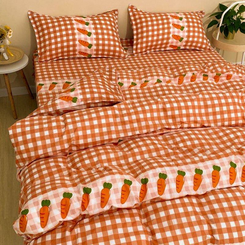 Three-Piece Set Of Single Bed Sheets In Student Dormitory - Starttech Online Market