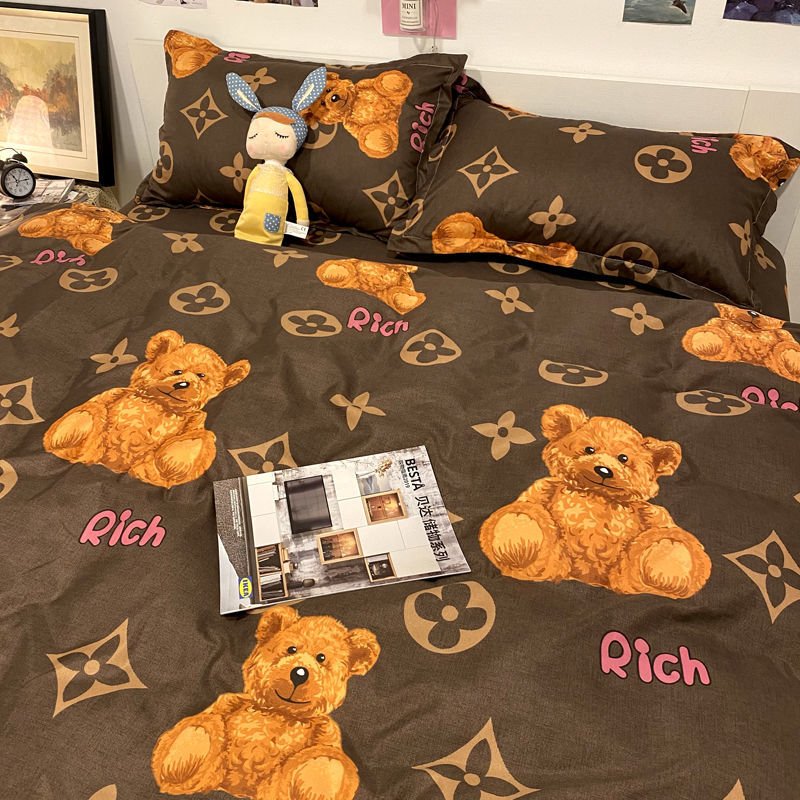 Three-Piece Set Of Single Bed Sheets In Student Dormitory - Starttech Online Market