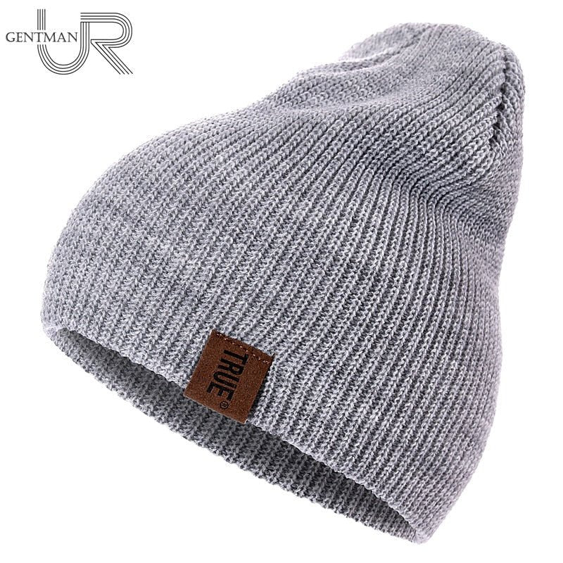 True Casual Beanies for Men Women Warm Knitted Winter Hat Fashion Solid Hip-hop Beanie Hat Unisex Cap - Starttech Online Market