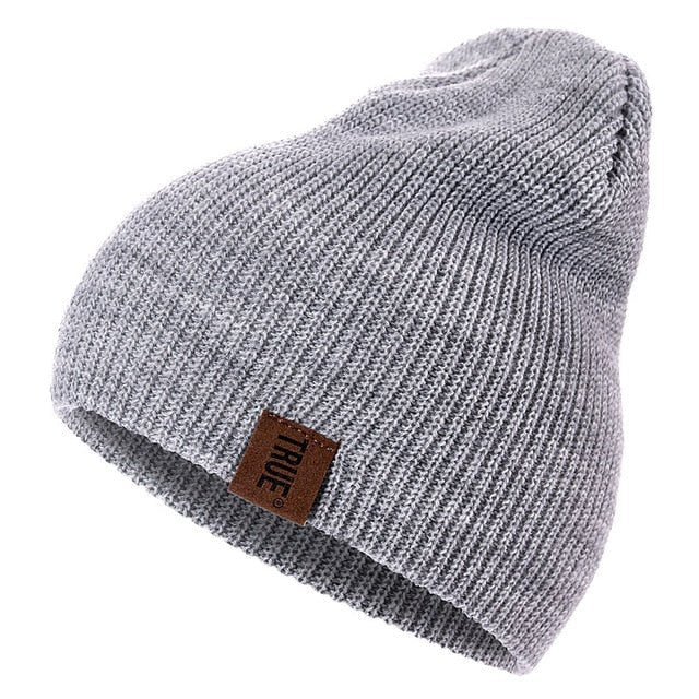 True Casual Beanies for Men Women Warm Knitted Winter Hat Fashion Solid Hip-hop Beanie Hat Unisex Cap - Starttech Online Market