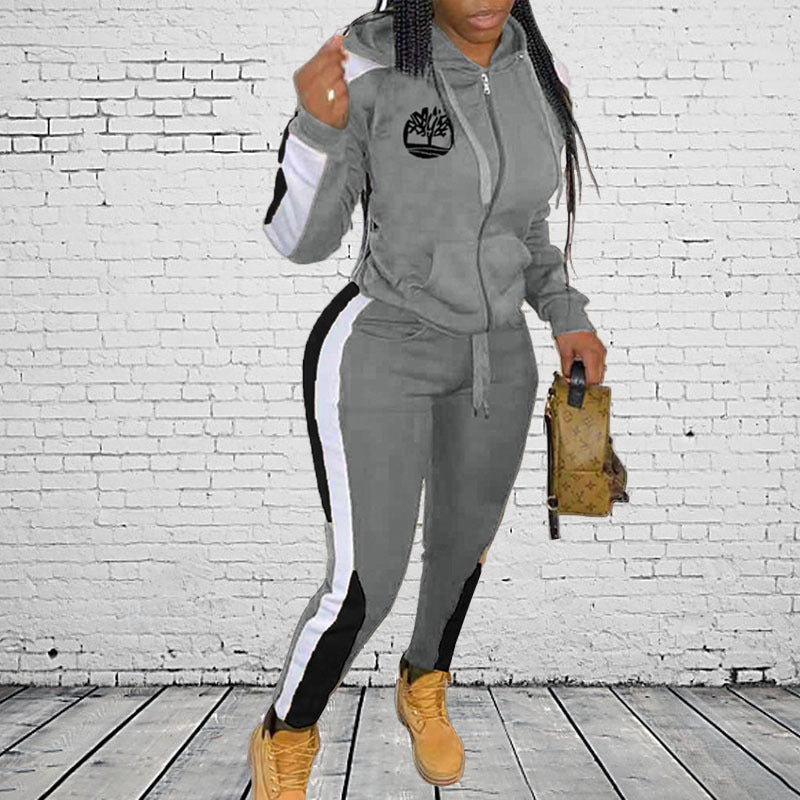 Two piece hooded zipper set - Starttech Online Market