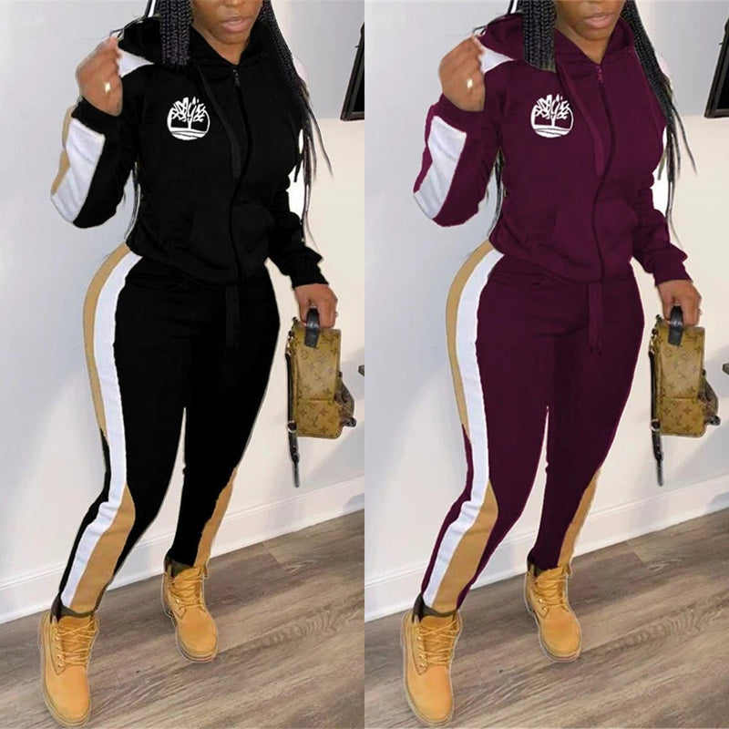 Two piece hooded zipper set - Starttech Online Market