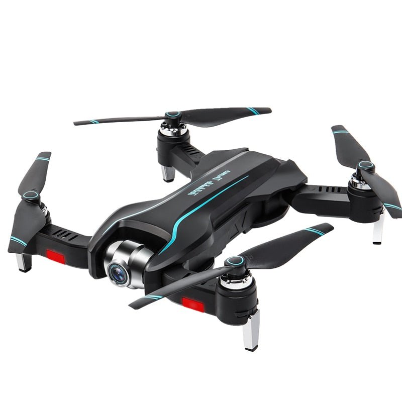 WIFI Drone 4K HD with Adjustable Wide Angle Camera FPV Real Time Aerial Video Foldable Quadrocopter Gesture Photo RC Dron Toys - Starttech Online Market