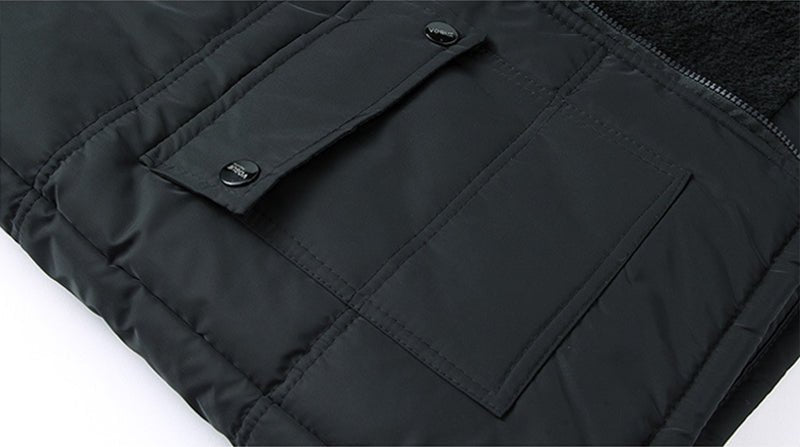 Winter Thick Warm Coat Parkas Hooded Winter Windproof Jacket for Men - Starttech Online Market