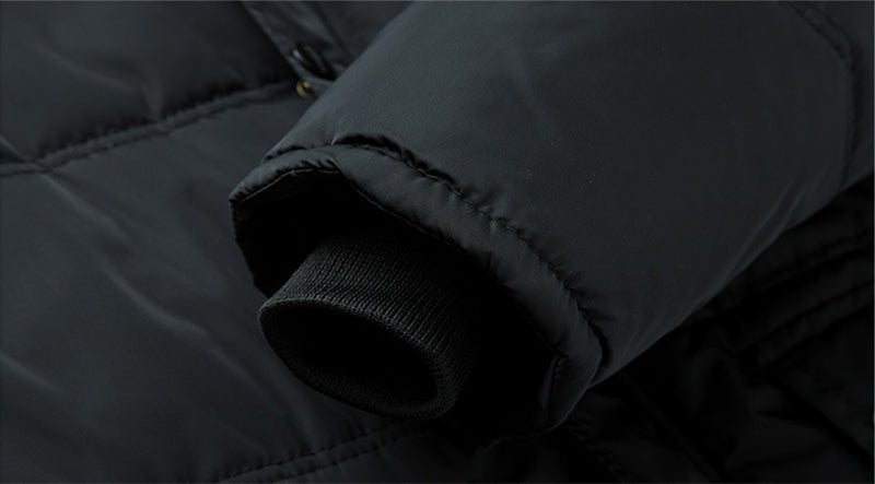 Winter Thick Warm Coat Parkas Hooded Winter Windproof Jacket for Men - Starttech Online Market