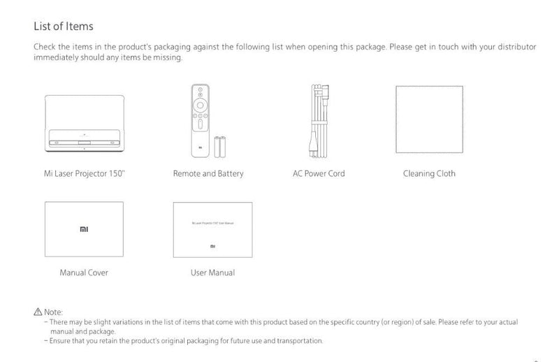 Xiaomi Mijia Laser Projector TV Global Version 4K Full HD 150 Inch Bluetooth 4.0 Wifi 2.4/5GHz DOLBY DTS 3D Home Movie Theater - Starttech Online Market