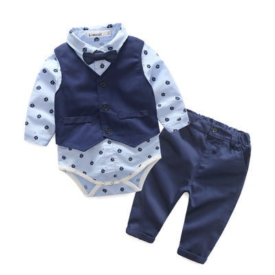 Young boy bow tie gentleman vest - Starttech Online Market