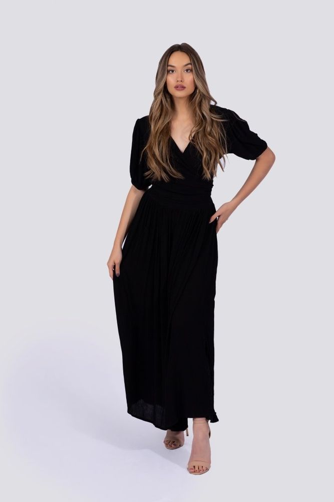 Zoe Wrap Top | Black - Starttech Online Market